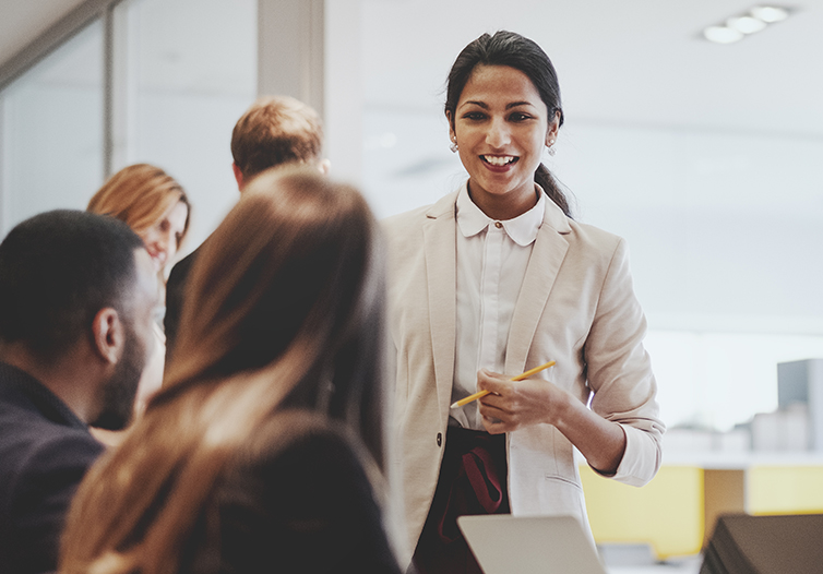 Business people working in the office Business people working in the office